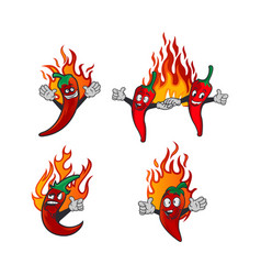 Red Chili Pepper Vegetable Food Concept Emoji