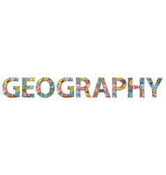 Geography Hand Drawn Modern Design