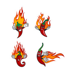 Red Chili Pepper Vegetable Food Concept Emoji