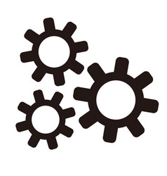 Three Gear Icons