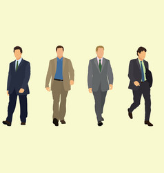 Businessmen Walking