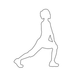 People Icon Gymnastic Person Icon