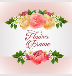 Template With Rose Florish Theme