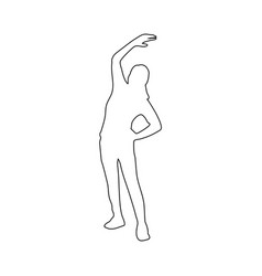 People Icon Gymnastic Person Icon