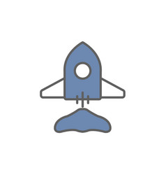 Rocket Icon Suitable For Start Up Icon