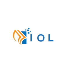 Iol Credit Repair Accounting Logo Design On White