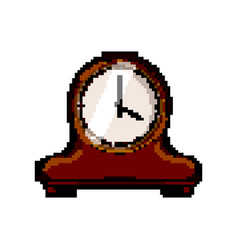 Old Clock Vintage Game Pixel Art