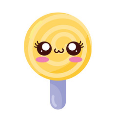 Yellow Lollipop Kawaii Sweet Food