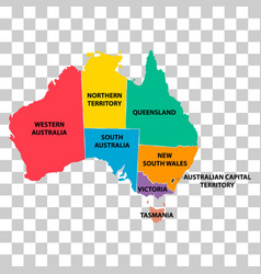 Australia Map Icon Geography Blank Concept