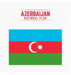 National Flag Of Azerbaijan