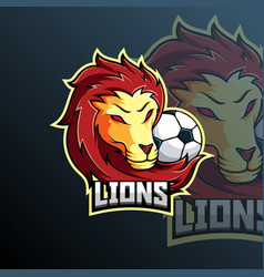 Lions Football Logo Team Badge