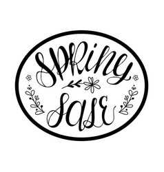 Spring Sale Calligraphic Composition In Frame