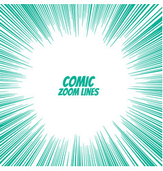 Comic Speed Zoom Lines Background