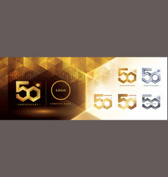 50th Anniversary Logotype Design Fifty Years