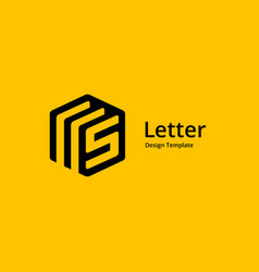 Letter S Or Number 5 Document Logo Icon Design