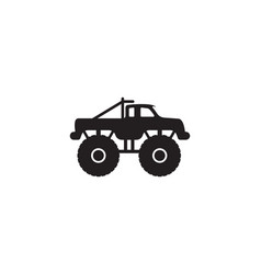 Monster Truck Silhouette