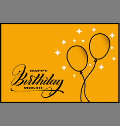 Birthday Card Template Designs