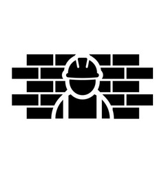 Builder Icon Good Job Of Construction Worker