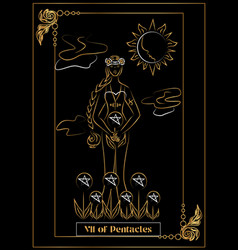 Vii Of Pentacles