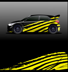 Rally Car Decal Graphic Wrap