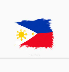 Grunge Flag Of Philippines Abstract