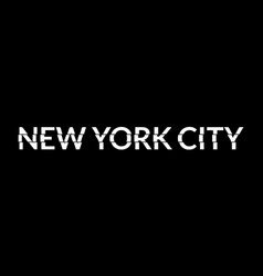 New York City Typography Text Nyc Modern Design