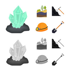 Crystals Coal Seam Pickaxe Helmet