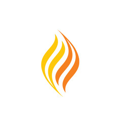 Flame Fire Icon Logo