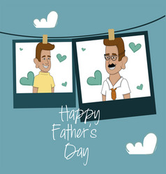 Photo A Happy Father With His Son Father Day