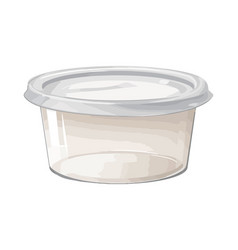 Transparent Plastic Container