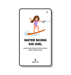 Water Skiing Kid Girl