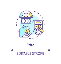 Insurance Price Concept Icon