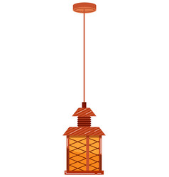 Asian Pagoda Lantern Isolated