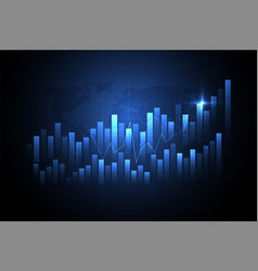 Business Candle Stick Graph Chart Of Stock Market