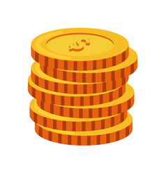 Golden Coin Stack