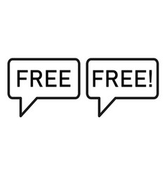 Set Of Free Web Button Sign Promotion Design