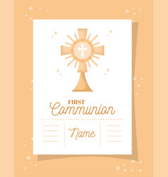 First Communion Paper