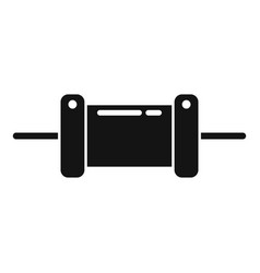 Capacitor Icon Simple Electrical Circuit