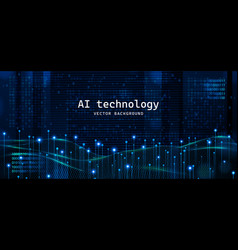 Ai Technology Binary Coding Artificial Data Tech