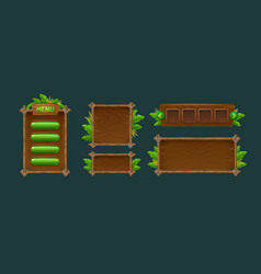 Jungle Adventure Game Ui Elements