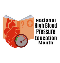 National High Blood Pressure Education Month Idea