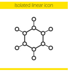 Molecule Linear Icon