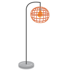 Orange Mesh Pendant Lamp With Modern Design