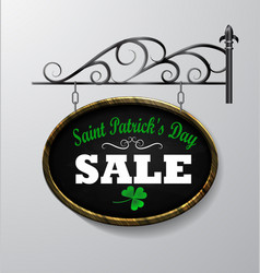 Sale Poster For St Patrick S Day