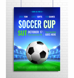 Soccer Cup Poster