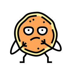 Pancake Dessert Character Color Icon