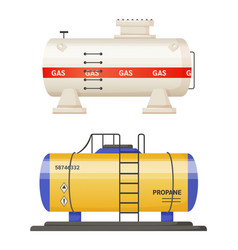 Gas And Propane Cylindrical Cistern Tank For Fuel