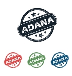 Round Adana City Stamp Set