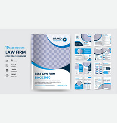 16 Page Corporate Law Firm Business Brochure