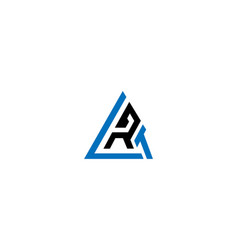 Simple Modern Triangle Lrt Letter Logo